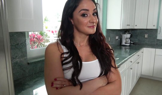 Mom with long hair is already ready for a POV spanking